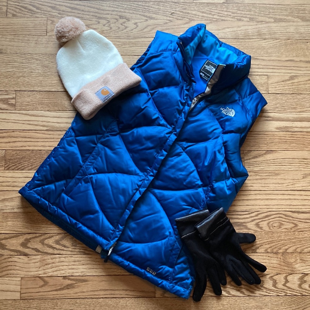 North Face Women’s Blue Puffer Vest